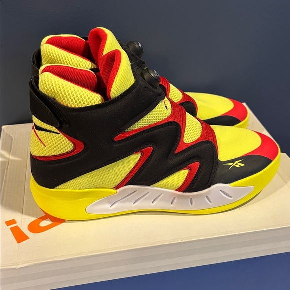 Reebok Instapump Fury Zone "Acid Yellow" sneakers - Picture 4 of 8